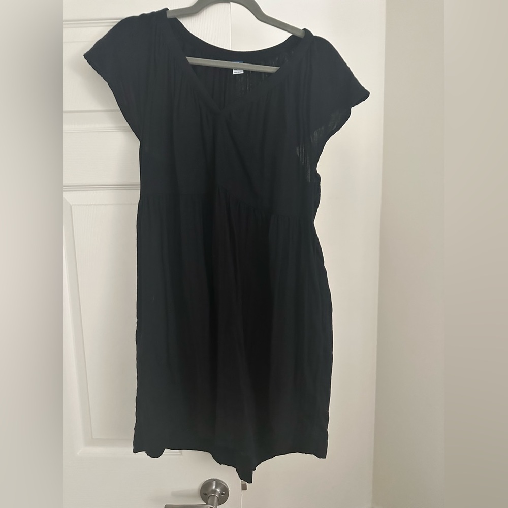 Black Old Navy Tshirt Dress